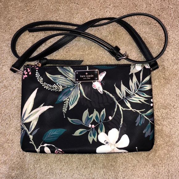 kate spade botanical backpack